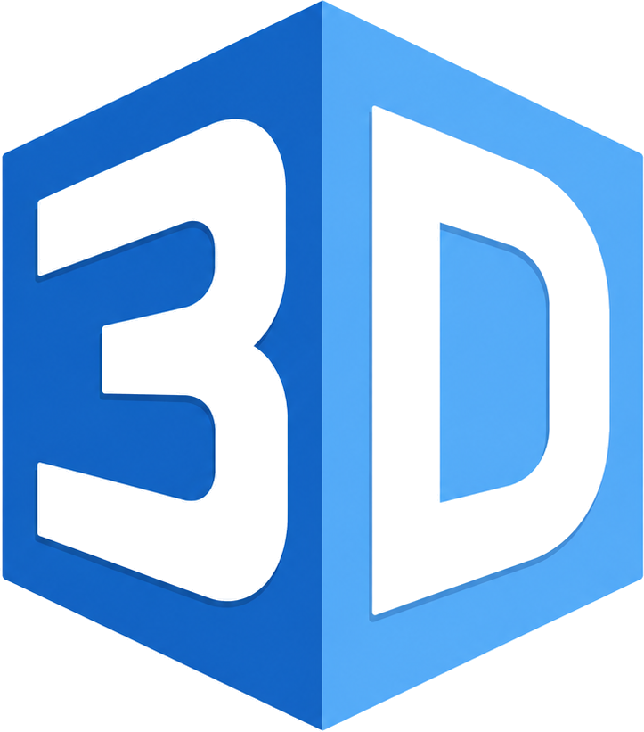 3D Universe logo